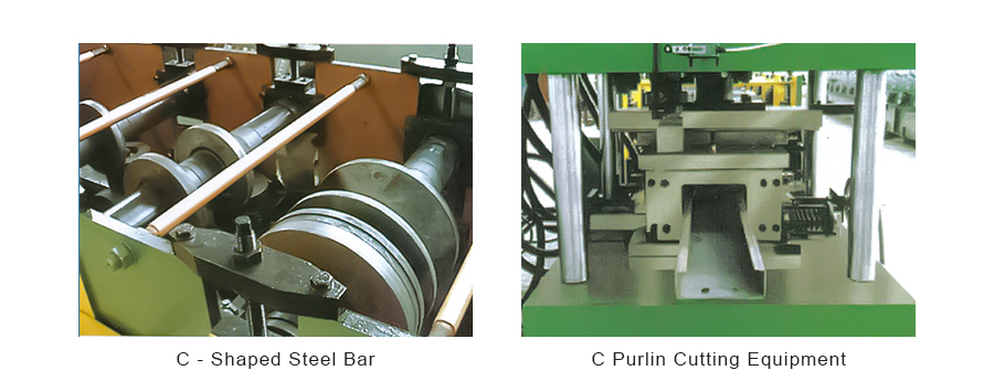 C purlin roll forming machine