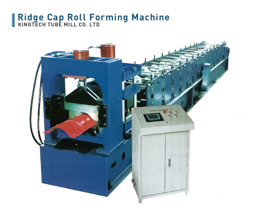 ridge cap roll forming machine