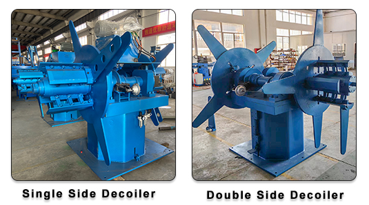 erw pipe making machine-decoiler