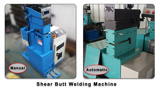 erw pipe making machine-shear butt welding machine